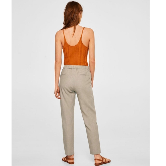 Mango Linen Beige Casual Suite - Picture 6 of 14